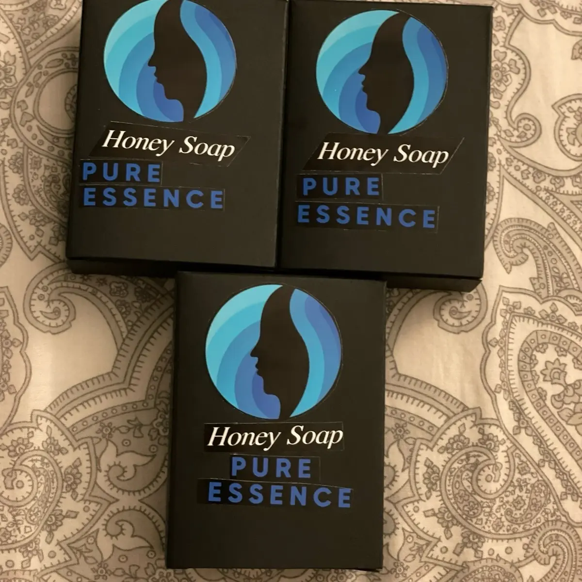 Pure Essence Honey Soap with Vitamin E - 100% Organic for Facial Skin
