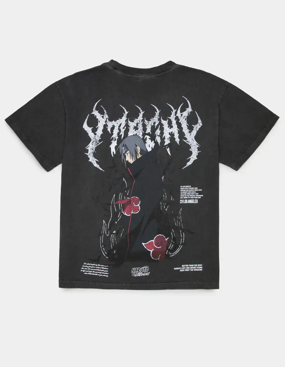 CVLA x Naruto Itachi Mens Boxy Tee