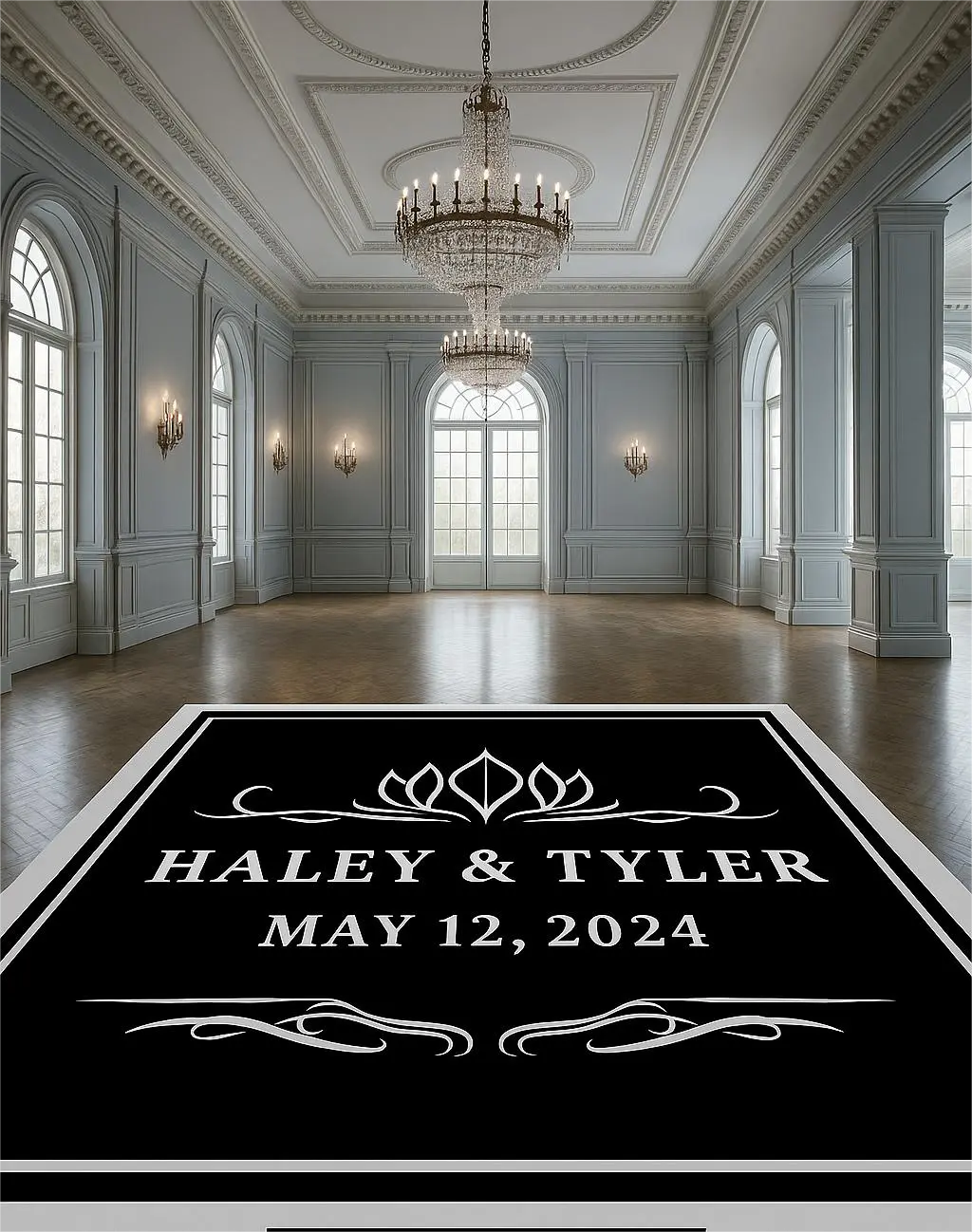 Custom Dance Floor Wrap, Personalized Floor Decal, Wedding Floor Graphic, Birthday Floor Sticker, Vinyl Dance Floor Decor, Event Floor Wrap