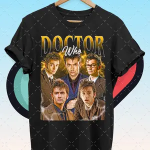 Vintage Doctor Who T-Shirt: Retro 90s Bootleg Style