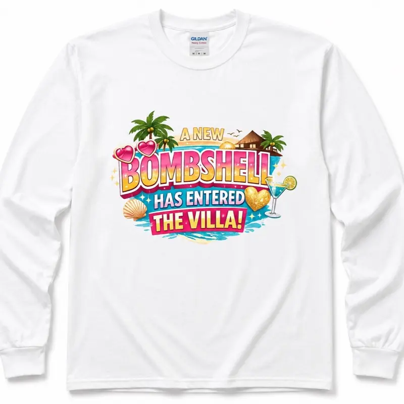 Bombshell-Style Crew Neck Top, New Addition to Casual Wardrobe Essentials