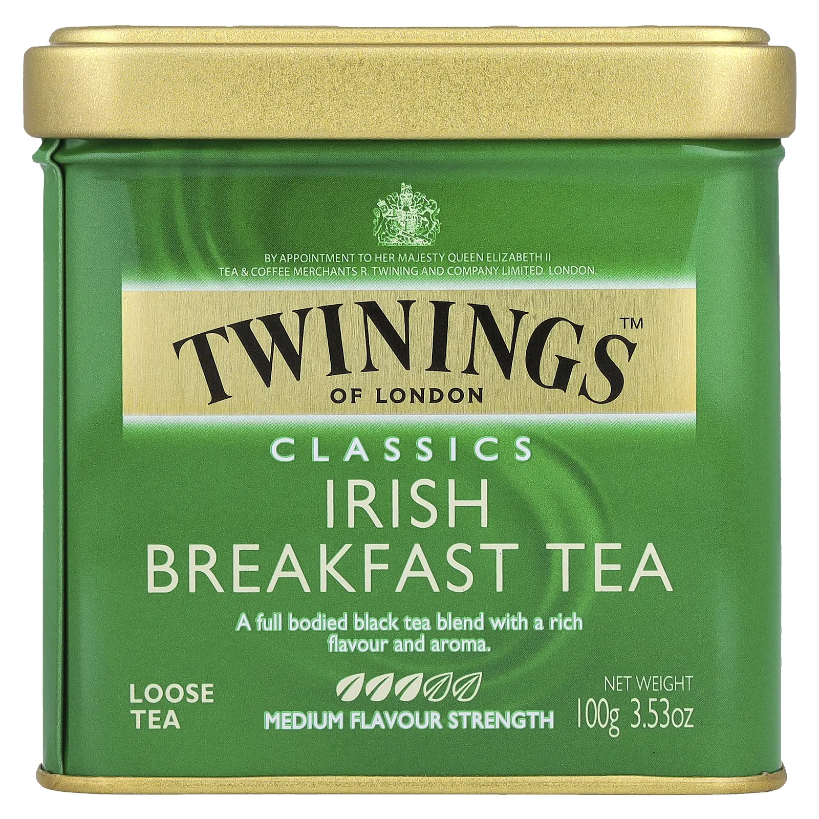 Twinings Classics, Irish Breakfast Loose Tea, 3.53 oz (100 g)