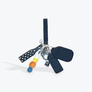 Black Sensory Fidget Keychain