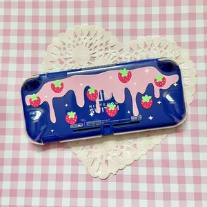 Strawberry Milk Clear Switch Lite Case