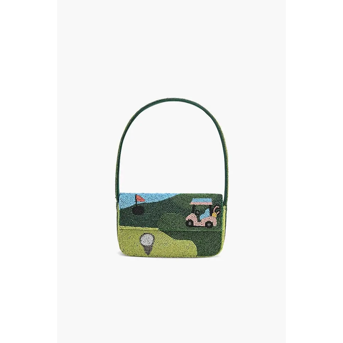 America & Beyond - Golf Glimmer Shoulder Bag