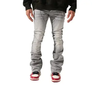 SERENEDE NOCTIS  STACKED JEANS