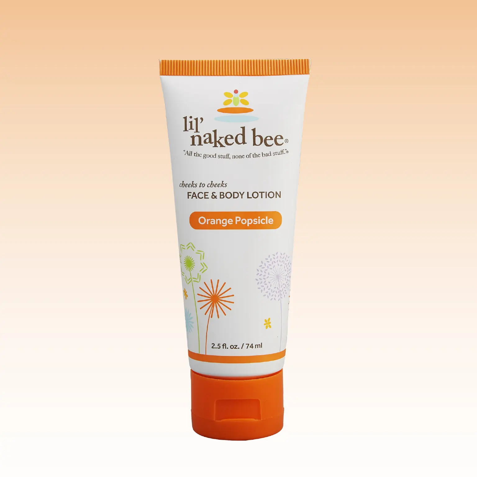 2.5 oz. Orange Popsicle Cheeks to Cheeks Face & Body Lotion