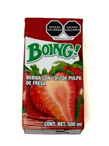 Boing Strawberry Fruit Drink with 10% Strawberry Pulp 500 mL