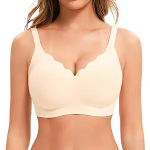 VRCOMFY Jelly Wireless T-shirt Bra - Seamless,magic uplifting, plus size Friendly, comfortable, soft, women's, Everyday, push-up, underwear, women's, Apparel, Basics, full coverage plunge bra Womenswear Minimalist