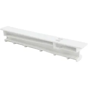 HECASA W10671238 Center Crisper Rail Compatible with Whirlpool Refrigerator 67001057 AP6023702 PS11757048 W10671238N B00QTVNF2Y White ABS Plastic
