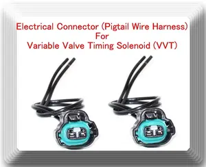 2x Connector of Variable Timing Solenoid Actuator Right Side VVT165 Fits Toyota