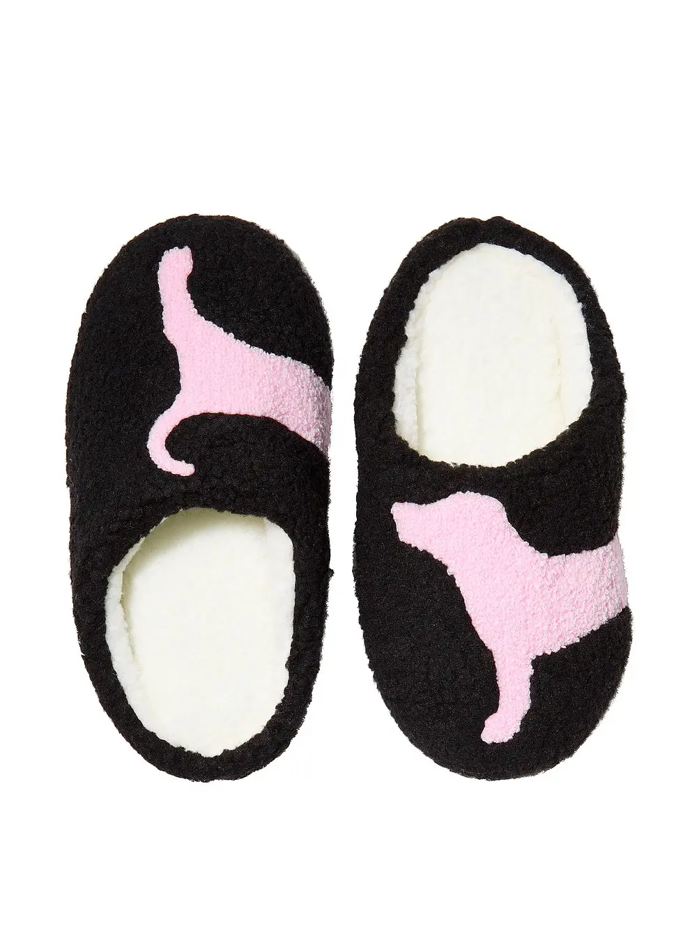 PINK Closed-Toe Sherpa Slippers PINK Closed-Toe Sherpa Slippers