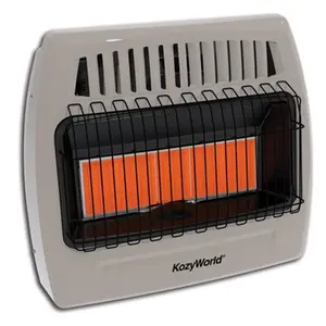 World Marketing of America KWN523 Wall Heater Infrared Natural gas 5 Plaque 30K BTU Thermostat