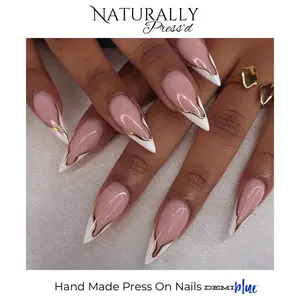 "Send me Nudes"-Naturally Press'd Press On Nails by Demiblue