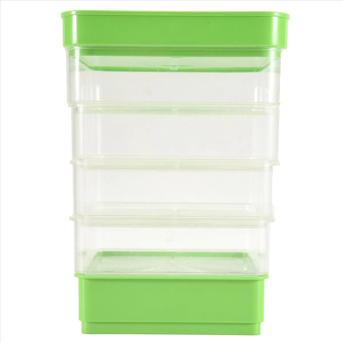 Bean Seed Germination Kit, Micro-Green Plant Growing Tray, Drain Tray, Four-Tier Stackable Sprout Growing Kit