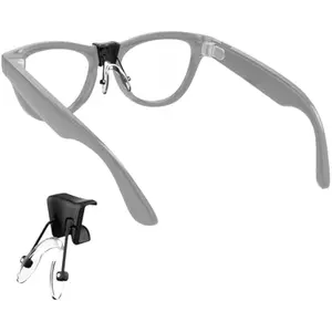 Eyeglass Nose Pads Compatible with Ray-Ban Meta Wayfarer Gen 1 & Gen 2 Smart Glasses Accessories, Silicone Anti Slip Clip-on Glasses Nose Holder for Meta Gen 2 Smart Sunglasses