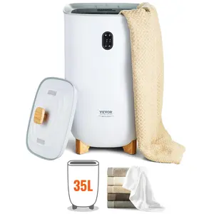 【fathersdaygift】VEVOR Towel Warmer 35L Towel Warmer Bucket with Drying Modes(2-5h)Heating Mode 20/40/60/90 Min Auto Shut OffLED ScreenLuxury Large Towel Warmer for BathroomSpaBathrobeBlanket & Pajama
