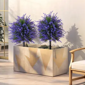 In-stock lavender artificial flowers, ground-planted trees, indoor potted plants for decoration, artificial green plants for outdoor courtyard landscaping, fake plants