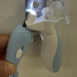 Pet Nail Clippers with LED Light, Cat Grooming Supplies Claw Trimmer Safe Guard to Avoid Overcutting the Quick for Dogs, Cats, Rabbits, Sharp Stainless Steel Blades
