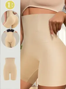 QUASTI Women's High Waist Shapewear Shorts, Seamless Tummy Control & Hip-Lifting, Soft Breathable Invisible Body Shaper, Slimming Waist Trainer for Sports, Office & Daily Wear Fabric Womenswear summerwins