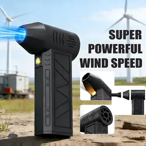 Portable High-Speed Smart Fan, Handheld Fan, Adjustable Speeds Fan, USB Rechargeable Adjustable Wind Speed, Long Battery Life, Ideal for Keyboard Cleaning, Car Dusting, Outdoor Use