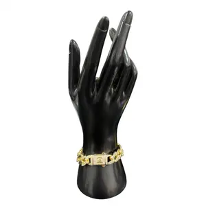 18K Gold Plated Monaco-Style C/C Bracelet