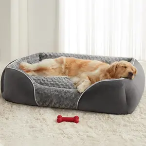 XL Dog Beds Extra Large Sized Dog,Washable Rectangle Dog Bed for XL Dogs,Orthopedic Pet Sofa Bed, Dog Couch Bed with Anti-Slip Bottom