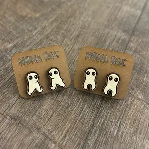 Fresno Nightcrawler Earrings - Cryptid Cutie Series