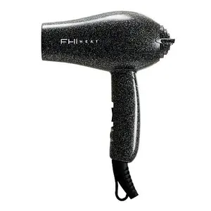 FHI Heat Black Sparkle Travel Dryer with Bag