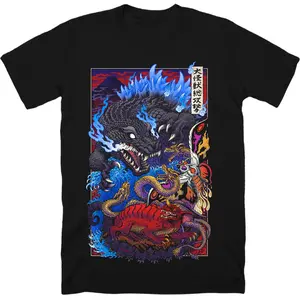 Godzilla Mothra And King Ghidorah Halloween Shirt, Gift for Fan Shirt Godzilla Mothra And King Ghidorah Halloween Shirt, Gift for Fan Shirt