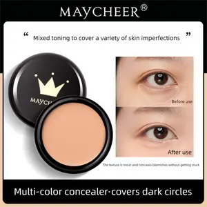 Maycheer Concealer Consolidation Brightening Dark Circles Covering Acne Marks Eye Corrector Smooth Flawless Foundation Cream - Radiant Coverage Makeup Cosmetic