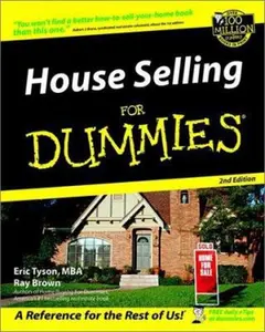 USED-House Selling For Dummies by Eric Tyson (Paperback)