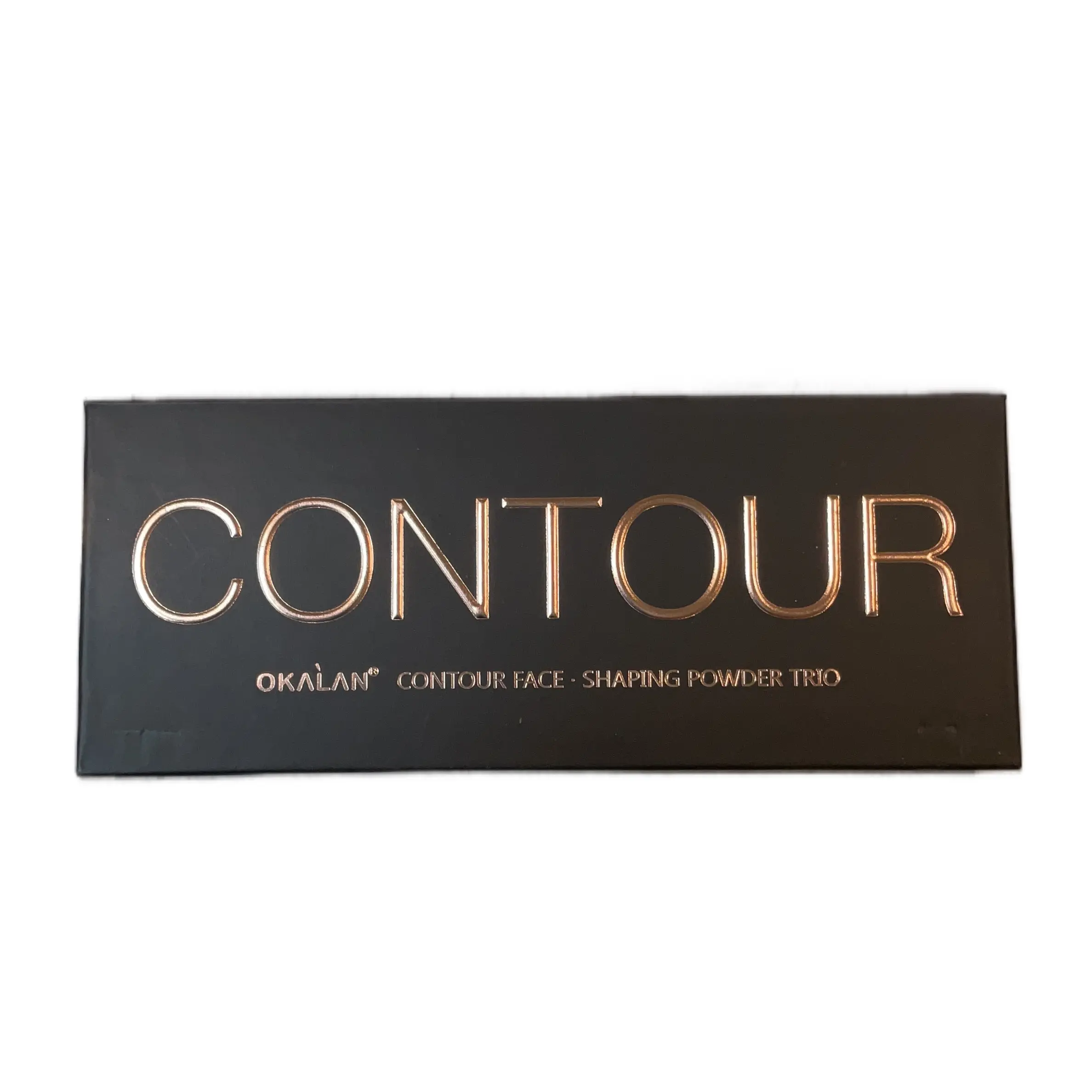 Trio of Contour Face Shaping Powders for Flawless Makeup - Bronzer