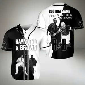 R&B Baseball Jersey, The R&B Tour Shirt, Hip Hop Concert Jersey, RnB Fan Apparel, Streetwear Music Shirt