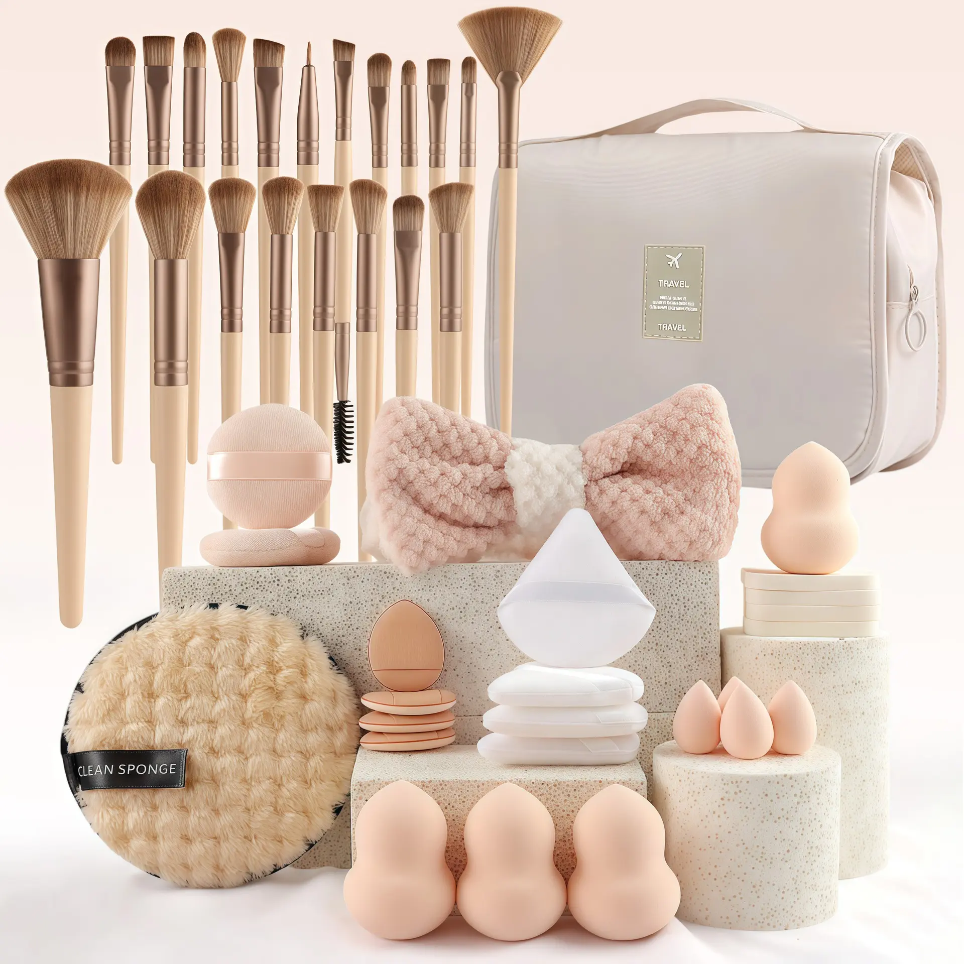 Beige 41-piece set