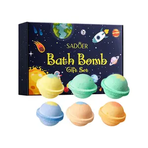 6Pcs Star Bath Fizz Gift Set | Deep Clean & Refreshing Bath Bombs For Daily Use Bath Products