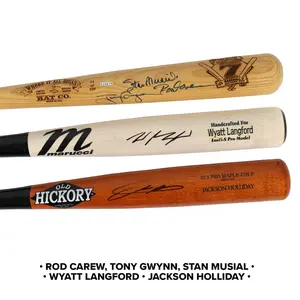 Fire Factory Autograph Baseball Bat Distinctive Autograph Design for Collectors Enthusiasts Ideal for Display or Gifting Unique Autograph Features Distinctive Look