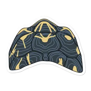 Radiated Tortoise Shell - Adventucation Sticker