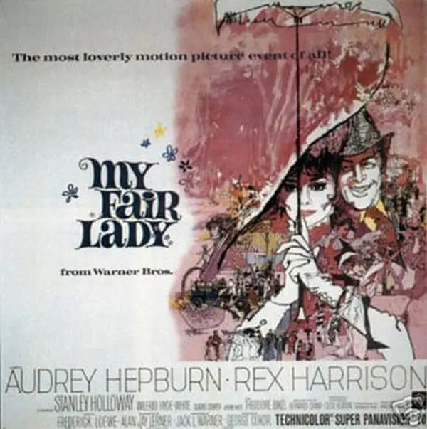 Hot Stuff Enterprise 5834-12x18-LM Audrey Hepburn My Fair Lady Decoration Photo, Home Room Decor Wall Poster, Artistic