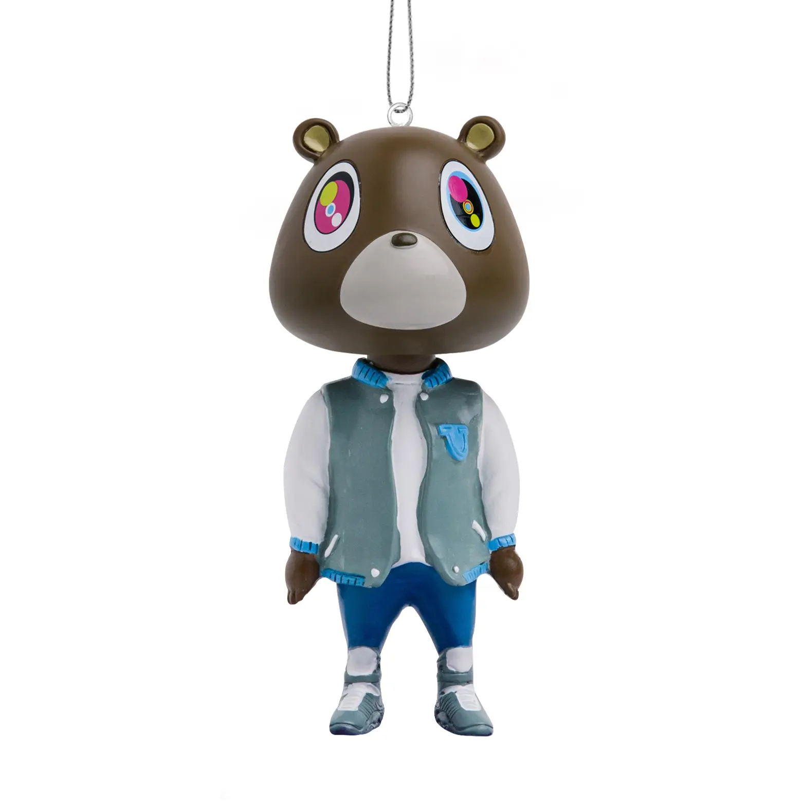 The Graduation Bear Christmas Keepsake Ornament Figurine - College Dropout Bear Statue Great Hip Hop Gift LIMITED EDITION NEW RELEASE! Hanging Ornament