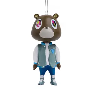 The Graduation Bear Christmas Keepsake Ornament Figurine - College Dropout Bear Statue Great Hip Hop Gift LIMITED EDITION NEW RELEASE! Hanging Ornament