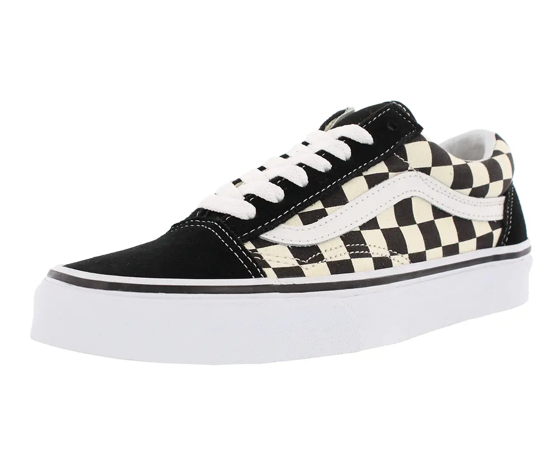 VANS Old Skool Classic Low-Top Sneaker, Unisex Suede and Canvas Athletic Trainer with Iconic Side Stripe Design