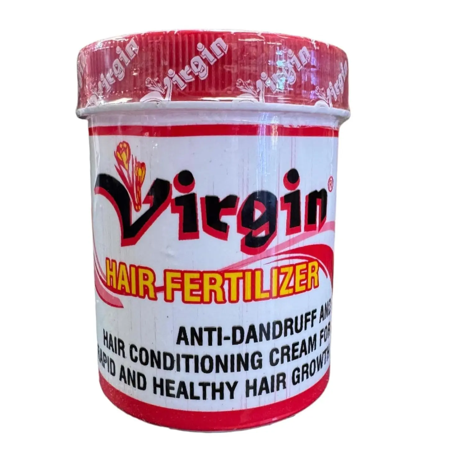 Virgin Hair Fertilizer – Natural Hair Care Cream for Nourished, Smooth-Looking Hair – 200g (1 Jar)