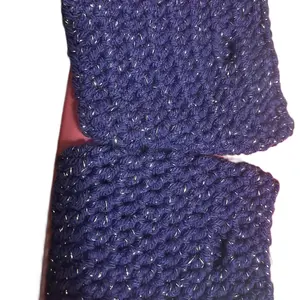 Glitter fingerless  gloves