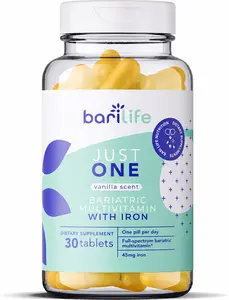 Just One - Once Daily Bariatric Multivitamin with Iron 30Tablet