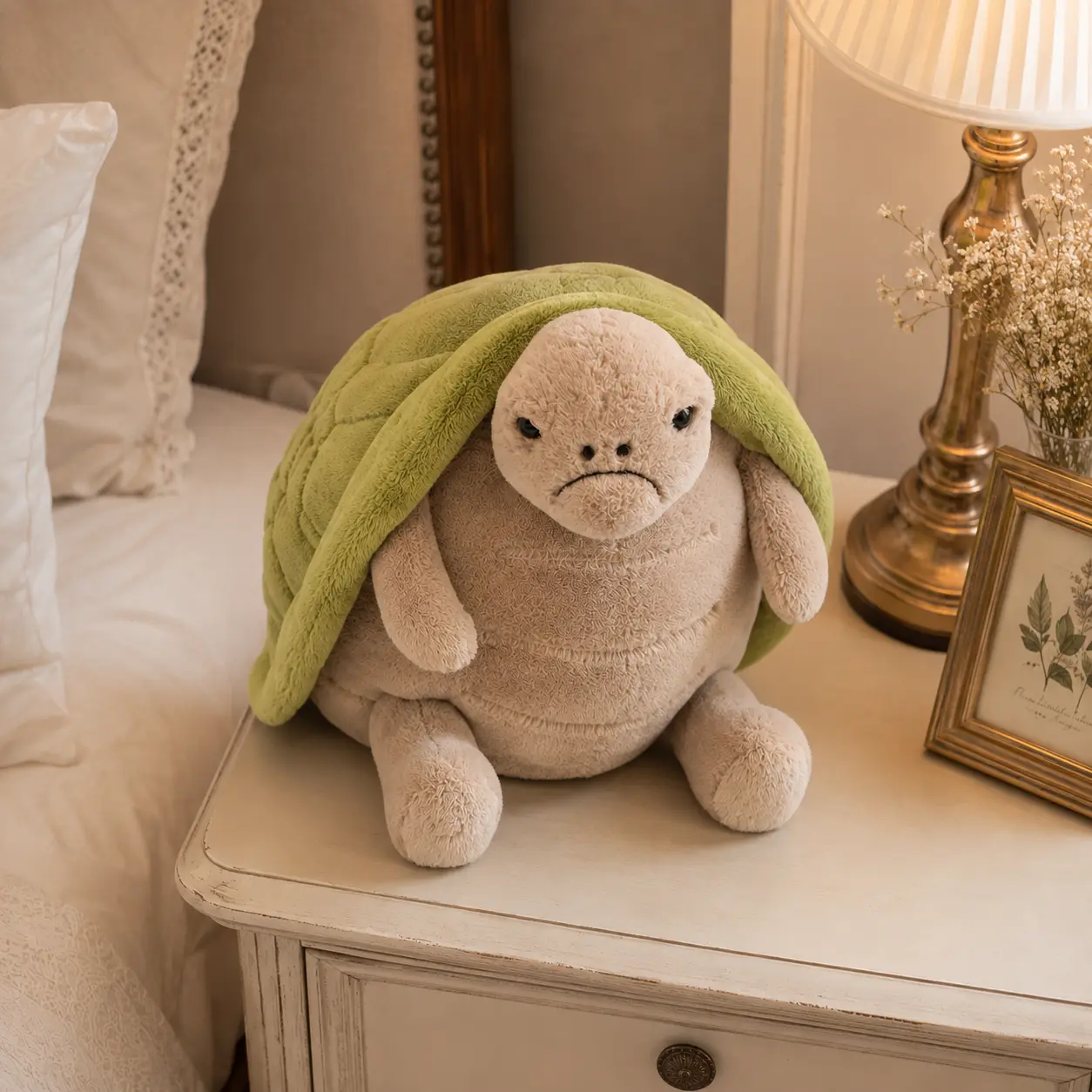 Jellycat's Timmy the turtle plush toy is soft and adorable, perfect for children, collectors, or as a gift.