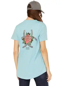 Ariat Women's Rebar Workman Rose Short Sleeve Graphic Work Tee - 10054433