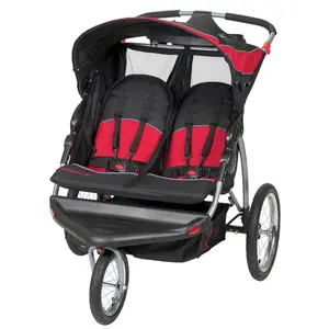Baby Trend® Expedition® Lightweight Double Jogger w/ Ratcheting Shade Canopy