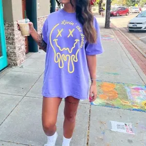 Comfort Colors Livin' The Dream Shirt Aesthetic Neon Summer Top Trendy Retro Sun Graphic Tee Vintage Tropical Gift for Her Him Minimalist Ocean T-Shirt Oversized Vacation Sunday Shirt 2026 Bloom Tee Support Positive Vibes