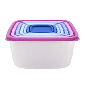 Plastic Ombre Food Storage Set, Purple, 14 Count
